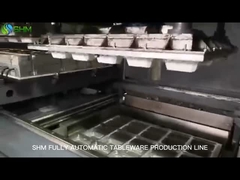 耐久性パルス 鋳造 テーブルウェア マシン 高速紙碗製造 マシン