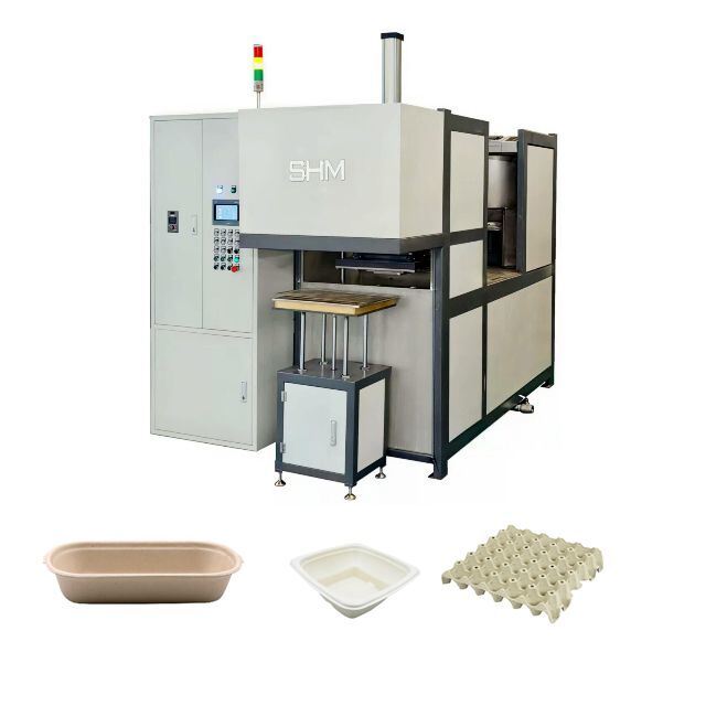 紙パルプを形作る機械を一つにします 小さな卵トレイマシン 小さな鋳造パルプマシン ラボサンプルメーカー